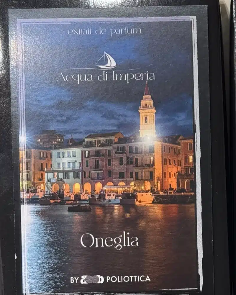Étui du parfum Acqua di Imperia Oneglia, extrait de parfum