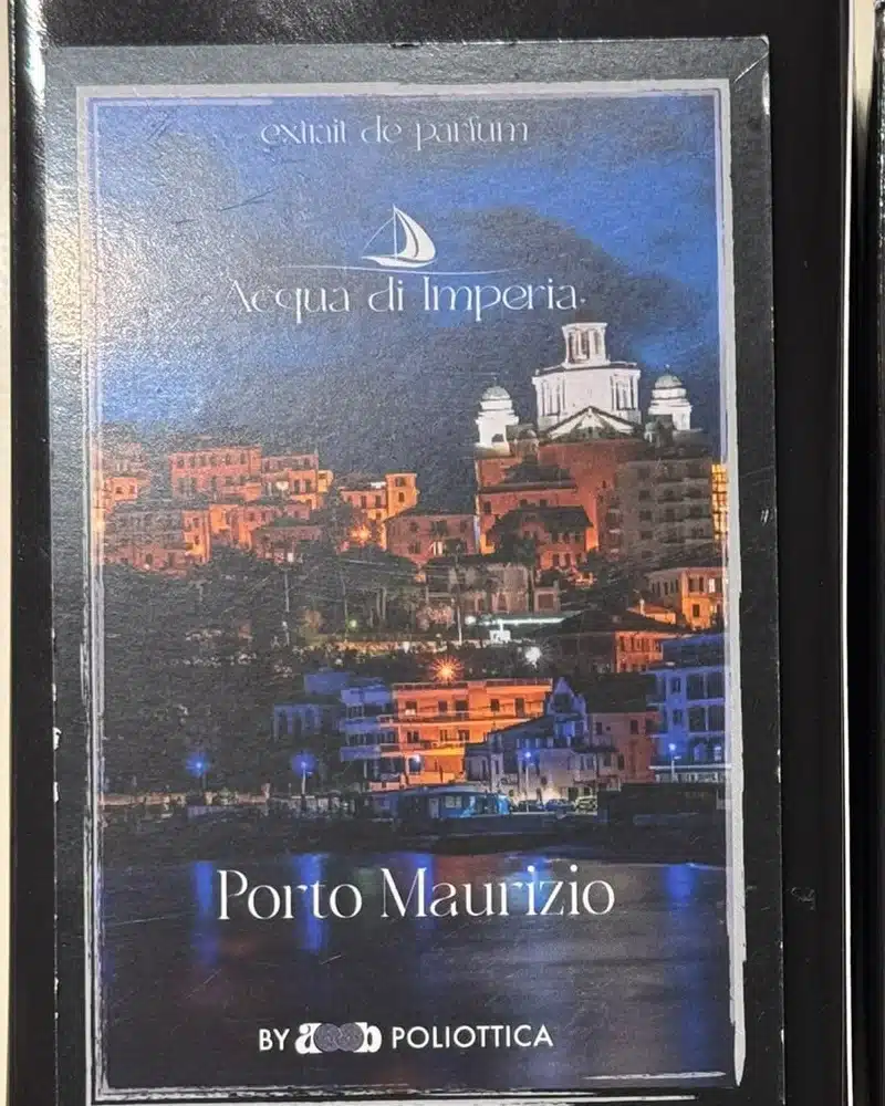 Étui du parfum Acqua di Imperia Porto Maurizio, extrait de parfum